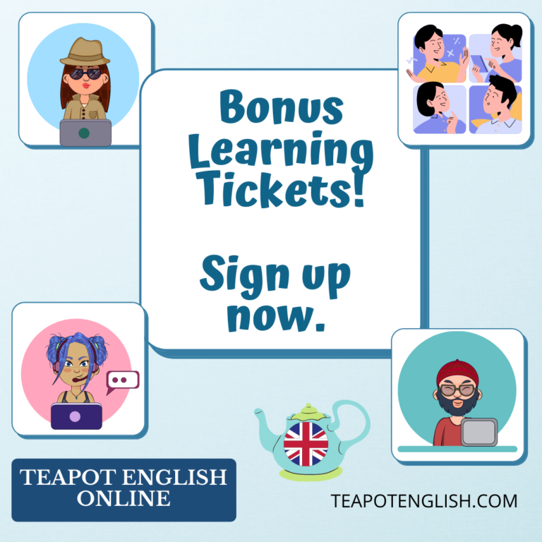 Learn English easily with Teapot English
